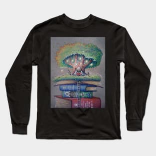 ILLUSTORY BOOK ELF Long Sleeve T-Shirt